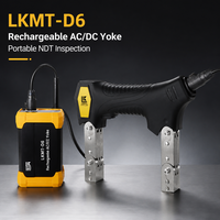 Jauge d'inspection magnétique AC/DC alimentée par batterie LKMT-D6 pour la détection des fissures de soudure et les tests des structures en acier