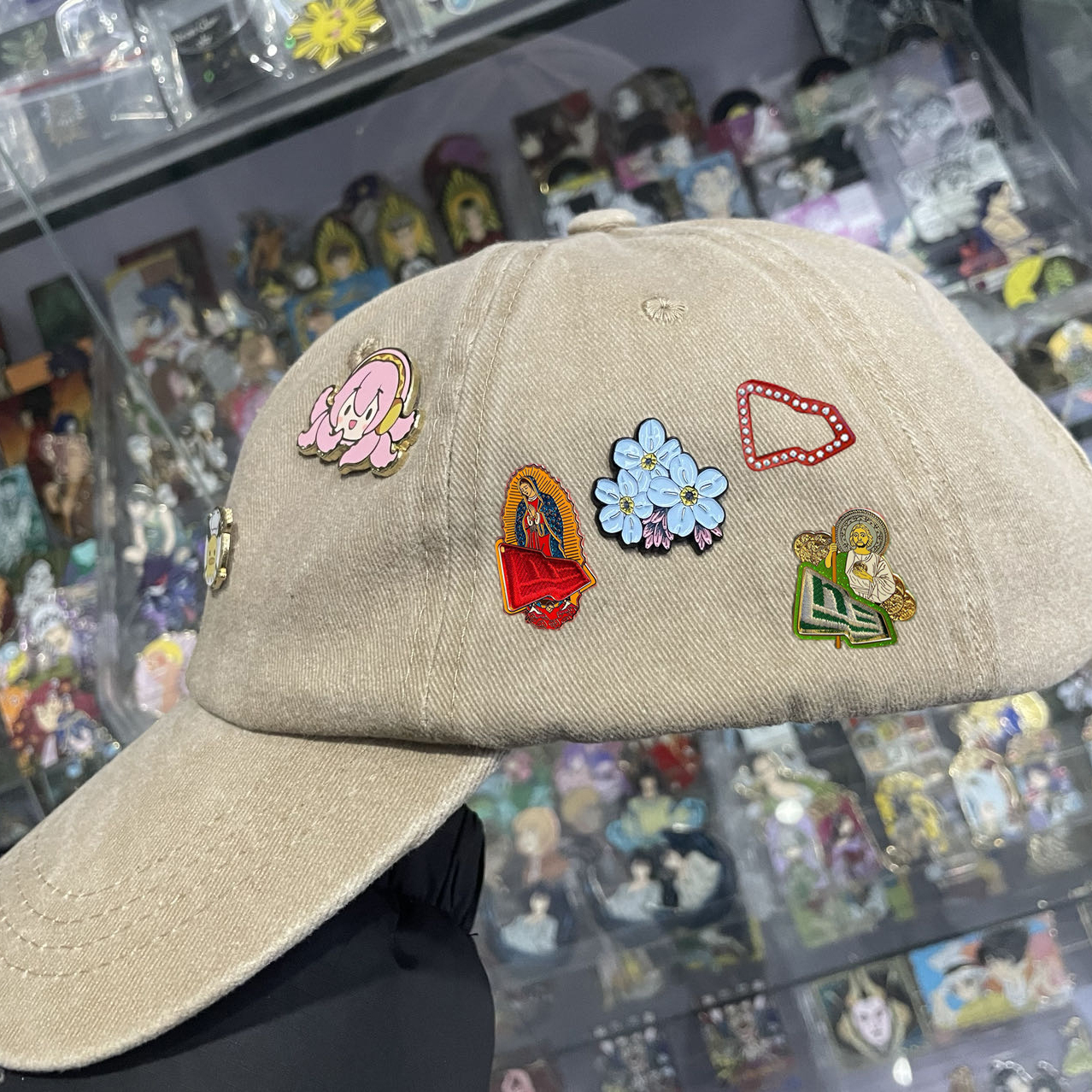 Épingle en émail souple dur personnalisée pins De Gorras épingles à capuchon en gros métal artisanat épingle Para Gorras