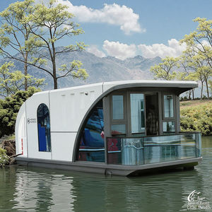 Casa Flotante de Lujo en Contenedor - Casa Prefabricada Ecológica para Ocio/Yate, Escuela, Almacén, <span class=keywords><strong>Restaurante</strong></span> Móvil, de Rápida Instalación - Product Image 1