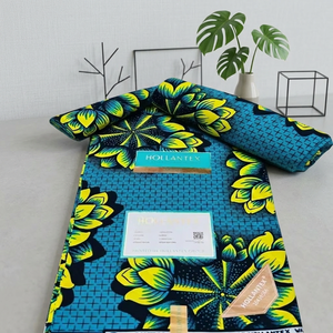 Vestido de Novia Africano de Tela Encerada Premium para Niñas, Diseño Moderno y Elegante, Transpirable, Ecológico, de Algodón Peinado Orgánico de Peso Medio - Product Image 1
