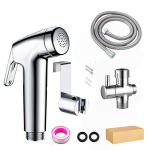 Wholesale Price Bathroom Washing Faucet Chrome Plastic Shattaf Spray Machine Handheld Bidet Sprayer For Toilet