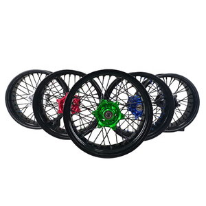 Juego de Ruedas Supermoto de 17 Pulgadas; EXC SXF SX TC FC FE TE 125-500cc; Llantas de Aleación CNC <span class=keywords><strong>F</strong></span> 17x3.5 R 17x4.5; Conversión Motard de Alto Rendimiento - Product Image 6