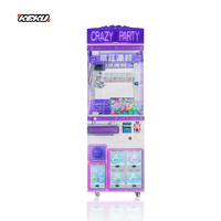 Machine à griffes pour poupées avec des prix excitants et un jeu de poussée de pièces pour enfants, Nouveauté