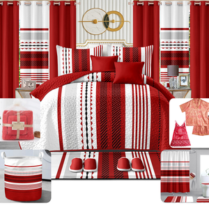 Juego de Dormitorio de Lujo con Cortinas Cubrecamas y Sábanas de Alta Calidad para el Hogar, de Haití, <span class=keywords><strong>Florida</strong></span> y República Dominicana - Product Image 2