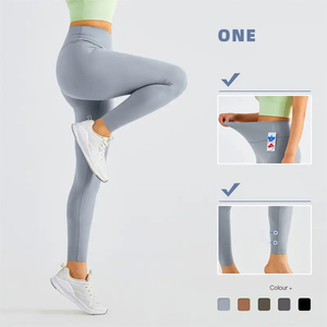 Pas de taille pantalon de Yoga femme Lulu taille haute sport abdominal pêche belle fesse pantalon pas de T serré Fitness pantalon - Product Image 2