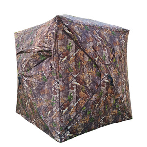 Tự Động Pop-up Ngụy Trang Săn Bắn Di Động Mù Lều Sợi Thủy Tinh Câu Cá Săn Bắn Lều Cắm Trại Ngoài Trời Nhà Máy Bán Buôn - Product Image 1