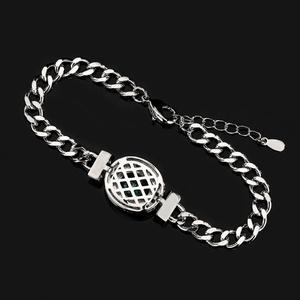 Vintage Jewelry Eco-friendly <b>Copper</b> 8*10mm Multicolor Zircon Adjustable Chain Hand <b>Bracelet</b> for Refined Everyday Elegant - Product Image 6