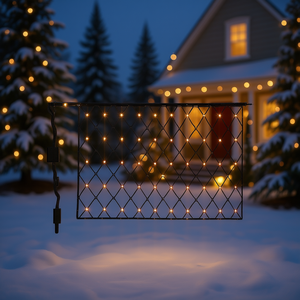 Luces de Malla Navideñas 9.8x6.5FT 360 LED IP44 con Control Remoto, Iluminación Decorativa para Uso en Interiores y Exteriores - Product Image 2