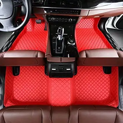 Car Floor Mats For Toyota PRADO 2010~2022 Custom Fit All-Weather Floor Mat Liners Front & Rear Row Full Set Liner