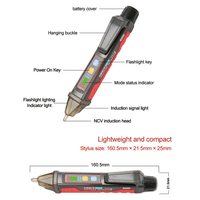 Ut12e 24V-1000V Contactloze Tester Pen Ac Spanningsdetector Meter Elektrische Test Potlood Socket Volt Detector Voor Thuiskantoor Gebruik
