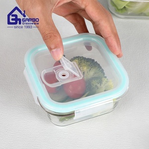 Đồ Thủy Tinh Trong Suốt Đồ Thủy Tinh Chịu Nhiệt Bát Nướng Bằng Kính Cường Lực Có Nắp Bộ Nồi Hầm Thiết Kế Theo Yêu Cầu - Product Image 5