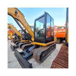 Excavadora Hidráulica Usada de Alta Calidad CAT305.5E2 de 5 Toneladas, Miniexcavadora CAT305.5E2 para Trabajos de Excavación - Product Image 1