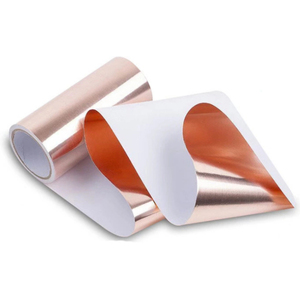 कस्टम एमी परिरक्षण गर्मी प्रतिरोधी तांबे टेप एकल पक्षीय चालनात्मक चिपकने वाला तांबे के पन्नी टेप इलेक्ट्रॉनिक्स विरोधी हस्तक्षेप - Product Image 2