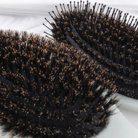 Brosse à cheveux personnalisée et brosse pour extensions de cheveux, vente en gros