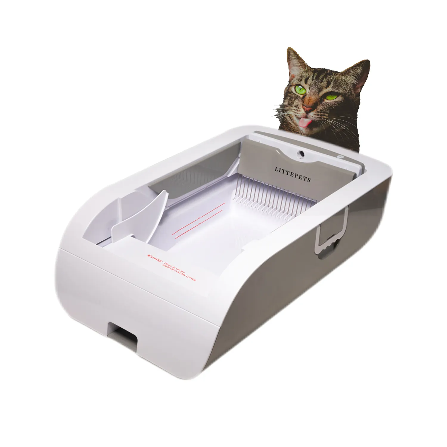 Автоматический самоочищающийся кошачий наполнитель, умный туалет для кошек, тренировочный комплект, лоток для домашнего туалета, лоток для наполнителя с защитой от брызг, Arenero Gato Cerrado