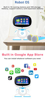 Robot Inteligente de 7 Pulgadas para Niños, Compañero de Aprendizaje con IA, Tableta Educativa de Alta Calidad con Micrófono para Tutoría Preescolar
