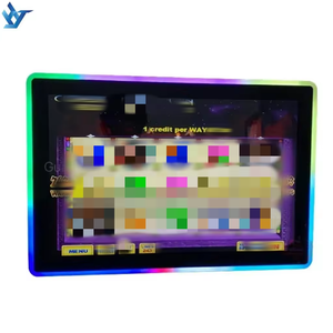 HJKX 22 27 32 <span class=keywords><strong>Pouces</strong></span> Écran Tactile Capacitif Plat Firelink PACP Moniteur de Jeu 3M RS232 Avec Affichage LED - Product Image 2