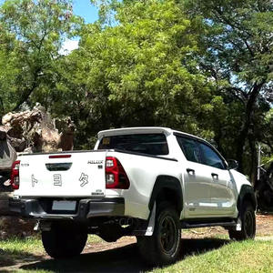 Aileron arrière Toyota Hilux Revo, noir brillant, ABS, becquet de pare-chocs, 2015-2023 - Product Image 4