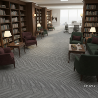 Dalles de moquette modulaires emboîtables pour bureaux ouverts, espaces de vie, couloirs – Découpe libre, ajustement personnalisé