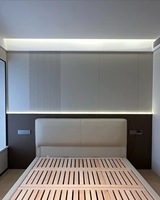 Panneau mural décoratif pour l'intérieur, panneau mural en cuir enveloppé, tissu adapté aux murs intérieurs d'hôtel