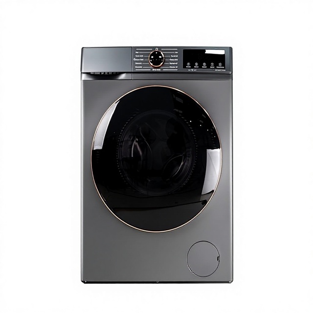 Cross-Border Export Fully Automatic Variable-Frequency Stainless Steel Tub Drum Washing Machine English Custom OEM/ODM Foreign