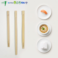 Baguettes jetables en bambou 100% biodégradables certifiées FSC et FDA, baguettes personnalisées avec logo