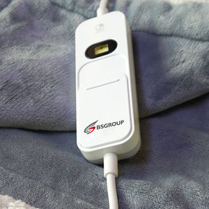 220V 180*130cm 3 Ajustes de calor Calentador de cama Manta eléctrica de calentamiento rápido <span class=keywords><strong>con</strong></span> temporizador - Product Image 6