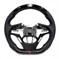 Volant de course pour Genesis Coupe Hyundai 2008-2017, volant de voiture en cuir et fibre de carbone pour Genesis Coupe, haute qualité, authentique et tendance
