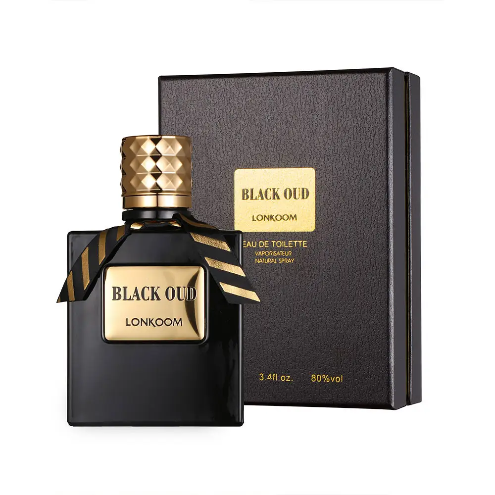 100ml alta Concentrado longo último Eau de Pafume marca Lonkoom Black oud perfume