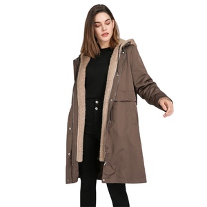 Astrid-manteau long en fausse fourrure pour <span class=keywords><strong>femme</strong></span>, <span class=keywords><strong>parka</strong></span> de neige <span class=keywords><strong>avec</strong></span> vraie laine, grande taille - Product Image 3