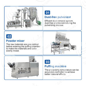 ORME Automatic Cat <b>Fish</b> Feed Extrusion Make Production Line Pet Kibble Dog <b>Food</b> Machine - Product Image 3