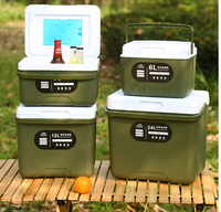 Glacière isotherme portable IRONDONKEY en mousse PU pour camping, réfrigérateur extérieur 1L 3L 8L 13L, boîte de conservation au froid avec logo personnalisé