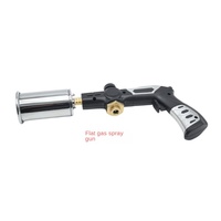 Pistolet à gaz propane à allumage électronique GF-8010, torche de soudage à aspiration jet avec flamme intense pour barbecue en plein air et soudage de métaux
