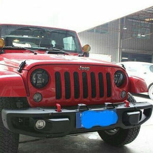 Lantsun J087 Bullbar สำหรับรถจี๊ป,สำหรับ Wrangler Jk กันชนหน้า10th ปีกันชนเหล็กปิดถนน - Product Image 6