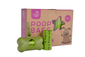 Custom Size Acceptable <b>PLA</b> PBAT Biodegradable Dog Poop Bags Tear Resistant Leak Proof Disposable Pet Waste Bag - Product Image 2