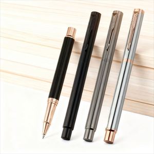 Business Luxury Metal Gel <b>Pen</b> with Custom Logo Slim Signature Blue 0.5mm Writing Width Gift <b>Pen</b> for Corporate Events - Product Image 5