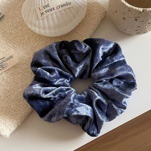 Bandeau Cheveux Rétro en Velours Couleur Unie, Tissu Très Élastique 15cm, Accessoire Cheveux pour Femme, Usage Quotidien & Soirée - Product Image 3