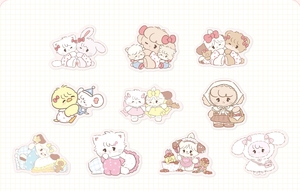 Mk016 Bán Buôn Khác Nhau Mikko Của Dễ Thương Dính Memo Miếng Đệm Sáng Tạo Chất Lượng Cao Mèo Con Chó Động Vật Phong Cách Memo Pad Tin Nhắn Lưu Ý - Product Image 3