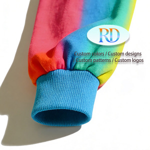 ชุดเสื้อครอปและกางเกงขาสั้นลายสายรุ้งสำหรับเด็กผู้หญิง ชุดฤดูร้อน 2 ชิ้นสำหรับเด็ก ชุดลำลองชายหาดสำหรับเด็กผู้หญิงตัวเล็ก - Product Image 3