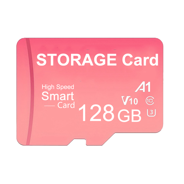 Free Samples TF  Memory Card, Large Capacity 16G 32G 64G 128G, Customizable LOGO Class10 U1 U3 Memory Card  Plastic Stock