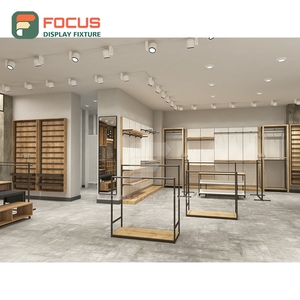 Customized Retail Project Metal Glass <b>Showcase</b> Full Service Fashion Store - Product Image 4