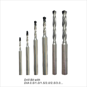 Đầu khoan kim cương siêu nhỏ BK PCD, mũi khoan lỗ sâu cổ dài, dụng cụ cắt PCD, dùng cho graphite, carbon, sợi thủy tinh - Product Image 2