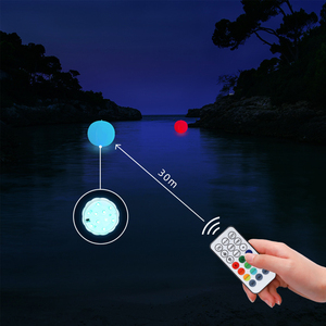 Điều Khiển Từ Xa Bóng Chống Nước Sân Vườn Bể Bơi Ánh Sáng Nổi 16 Màu <span class=keywords><strong>Led</strong></span> 3d Moon - Product Image 4