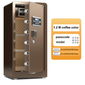 Large 1.2m Home Safe with Key and Electronic Digital <b>Lock</b> Black/coffee Electronic Key Safe <b>Box</b> - Product Image 4