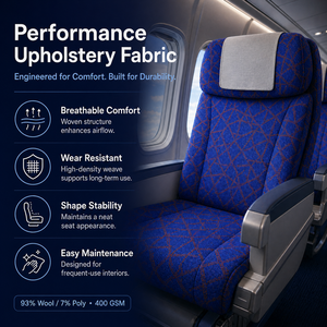 <span class=keywords><strong>Tissu</strong></span> ignifuge CEDL tendance et très vendu pour sièges de train et d'autobus, personnalisable en usine pour sièges à alimentation en air - Product Image 3