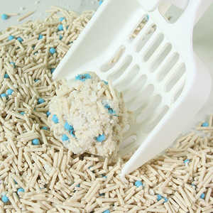 Aromatische, natuurlijke, biologisch afbreekbare, snelklonterende, stofvrije, plantaardige kattenbakvulling van tofu en cassave. - Product Image 5