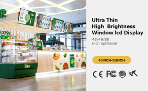 INSOVISION S300 High Brightness 3000cd Window Lcd Digital Signage and <b>Displays</b> 1080P Window Screen Tv - Product Image 3