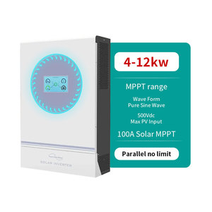 ระบบพลังงานแสงอาทิตย์แบบไฮบริด 48V 24V พร้อมระบบควบคุมการชาร์จ MPPT  คลื่นไซน์คู่  สำหรับใช้งานแบบเชื่อมต่อ/แยกจากระบบไฟฟ้า (Physical Stock ON/OFF Grid) - Product Image 2