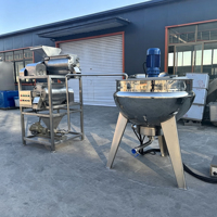 Hoogproductieve volautomatische tomatensoepmachine / tomatenconcentraat productielijn / tomatenpuree voedselsterilisator