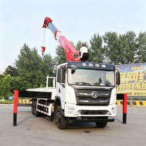 รถเครนติดตั้งบนรถบรรทุก Dongfeng 6x4 ขนาด 14 ตัน 16 ตัน แบบบูมยืดไสลด์ได้ ราคาโรงงาน สำหรับงานวิศวกรรม - Product Image 6